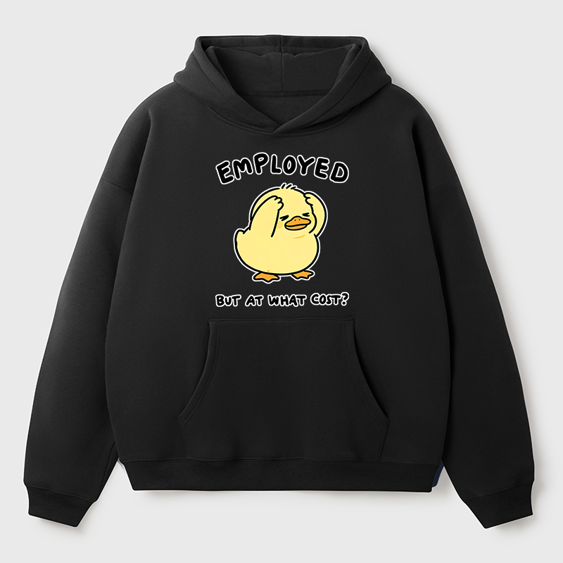Tokyo‑Tiger Funny Work Duck Adult Fleece Hoodie