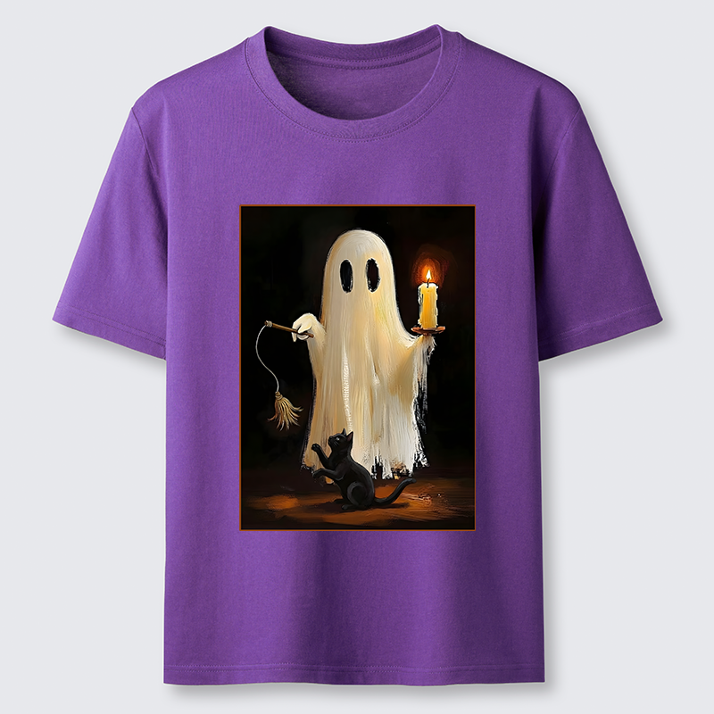 Tokyo-Tiger Ghost Cat Halloween Art Classic T-Shirt