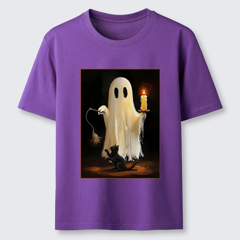 Tokyo-Tiger Ghost Cat Halloween Art Classic T-Shirt