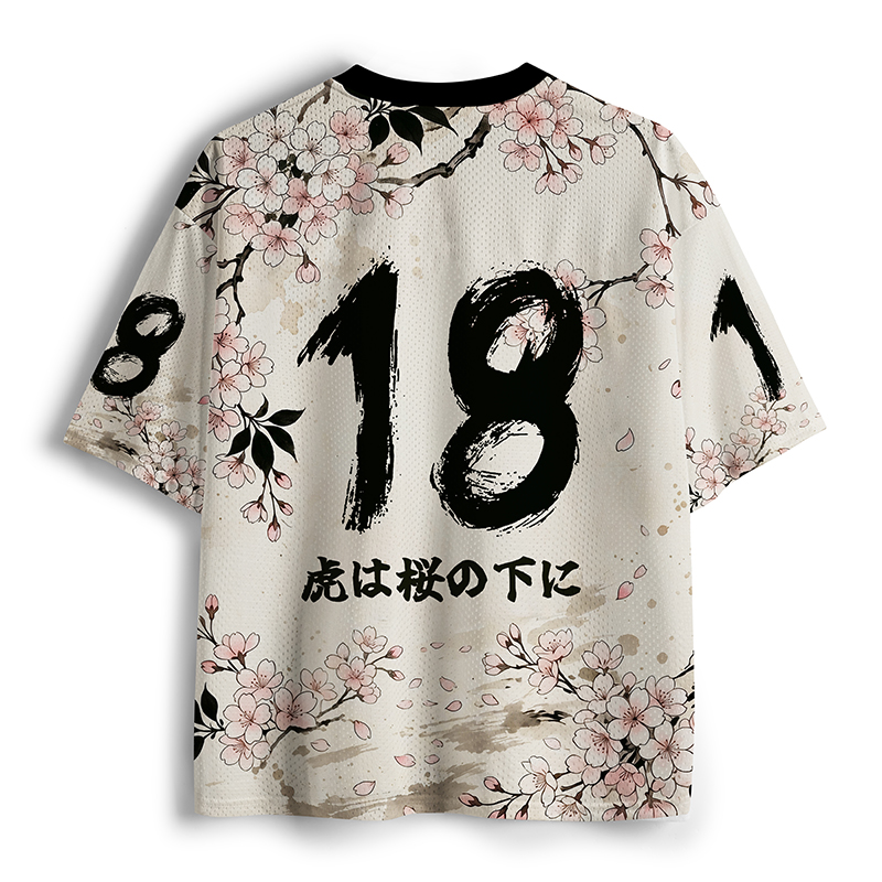 Tokyo-Tiger Sakura Tiger Mesh Jersey