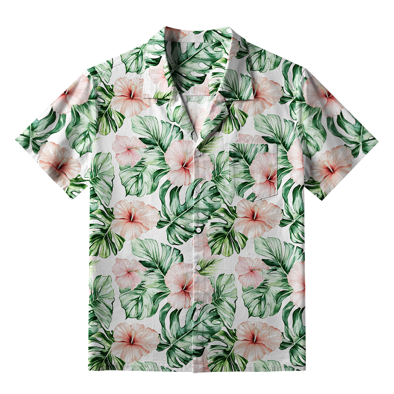 Tokyo-Tiger Island Blossoms Aloha Hawaiian Shirt