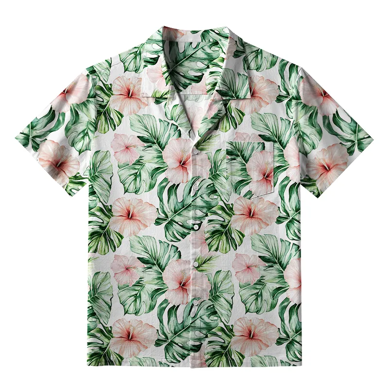 Tokyo-Tiger Island Blossoms Aloha Hawaiian Shirt