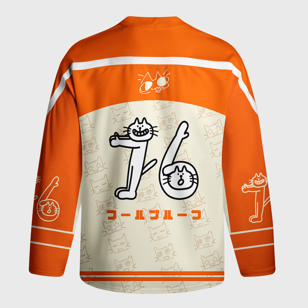Tokyo-Tiger IDIOT-PROOF Long-Sleeve Hockey Jersey