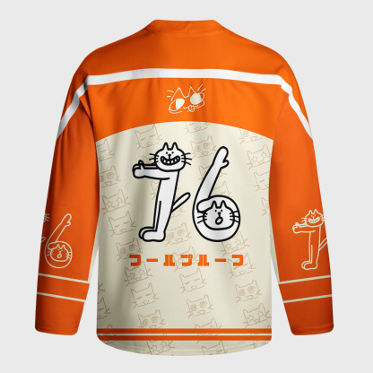 Tokyo-Tiger IDIOT-PROOF Long-Sleeve Hockey Jersey