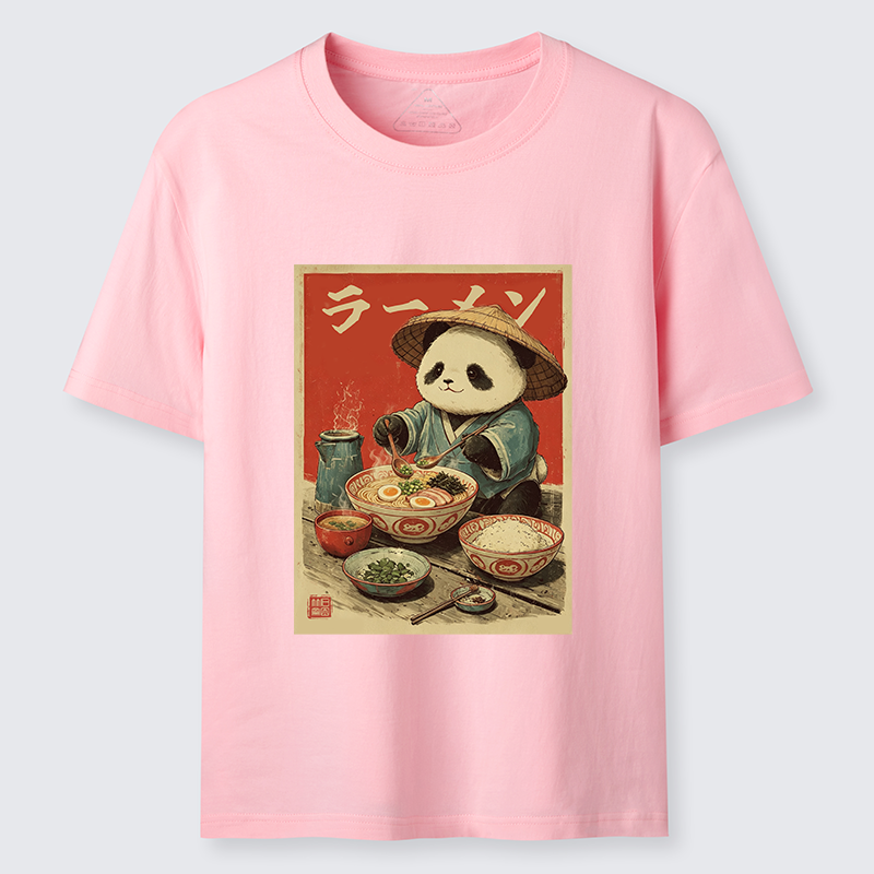 Tokyo-Tiger Panda Enjoying Ramen Classic T-Shirt