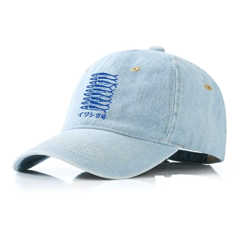 Tokyo-Tiger Sardine Market Denim Cap
