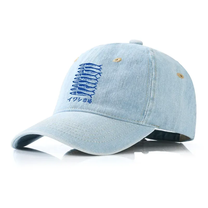 Tokyo-Tiger Sardine Market Denim Cap