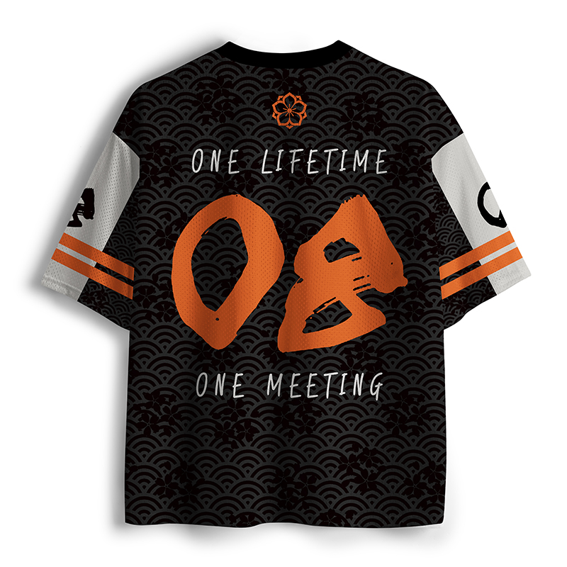 Tokyo-Tiger One Lifetime One Meeting Mesh Jersey