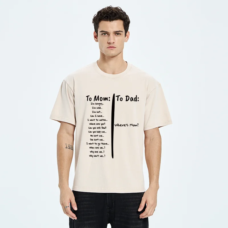 Tokyo-Tiger Conversations With Parents Washed T-Shirt