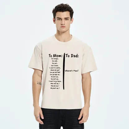 Tokyo-Tiger Conversations With Parents Washed T-Shirt