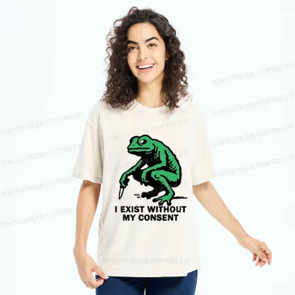 Tokyo-Tiger Dangerous Frog Washed T-Shirt