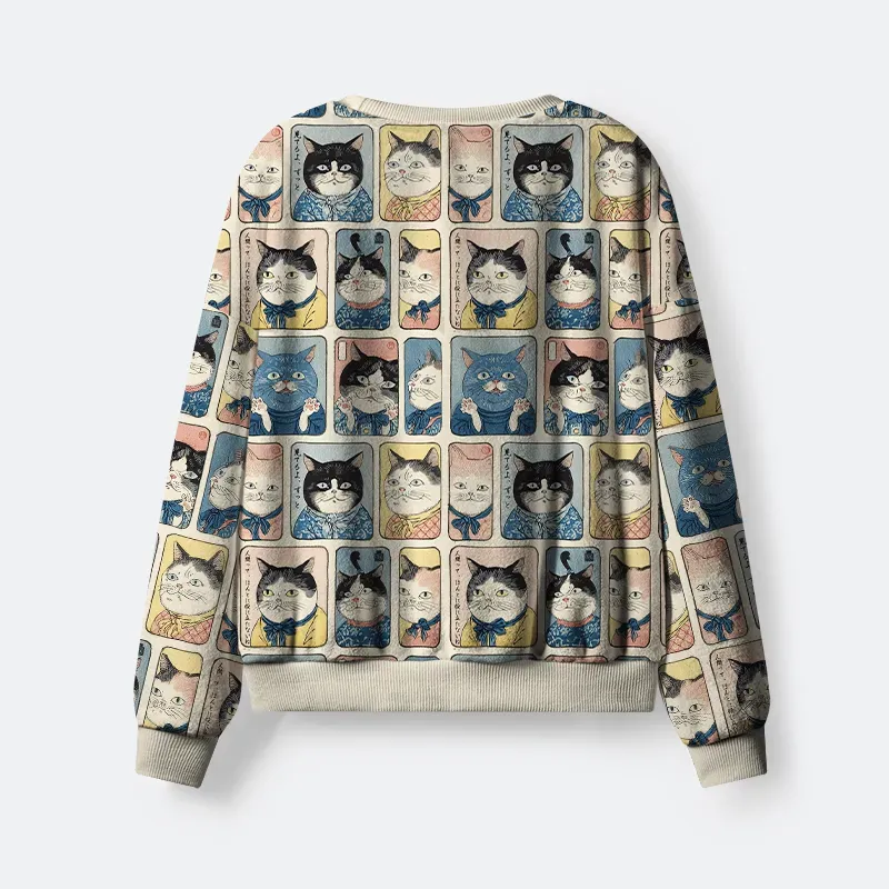 Tokyo-Tiger Many Cats Are Watching You Flannel Pajama Set