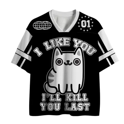 Tokyo-Tiger Cats And Humans Have A Love-hate Relationship Mesh Jersey