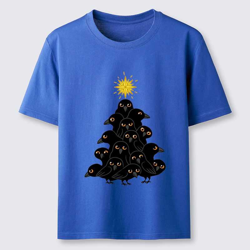 Tokyo-Tiger Crow Christmas Tree Classic T-Shirt