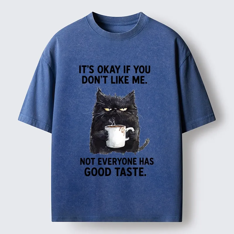 Tokyo‑Tiger Sassy Cat Energy Washed T‑Shirt