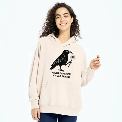 Tokyo-Tiger My Old Friend The Crow Washed Hoodie