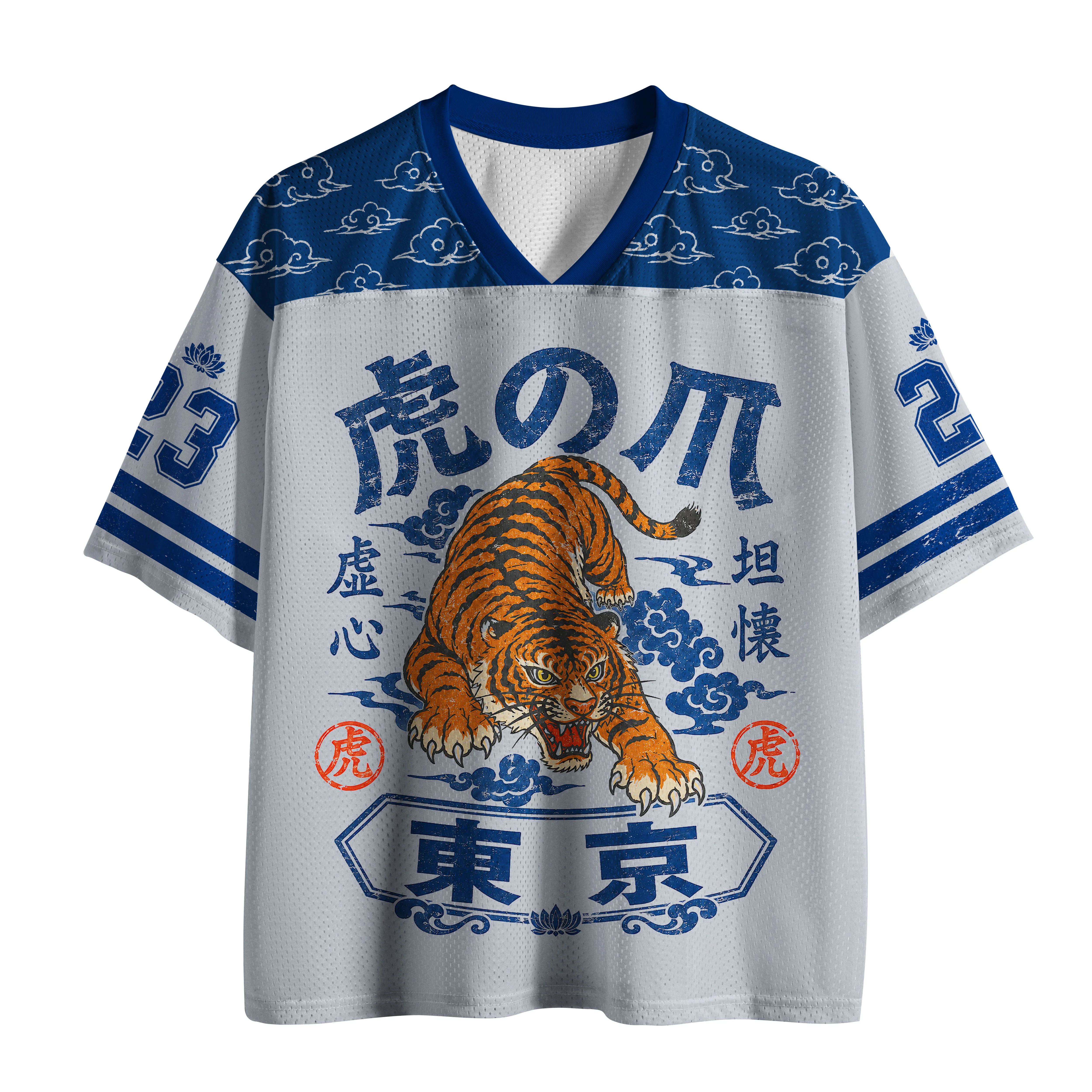 Tokyo-Tiger Nishinomiya City Tiger Mesh Jersey