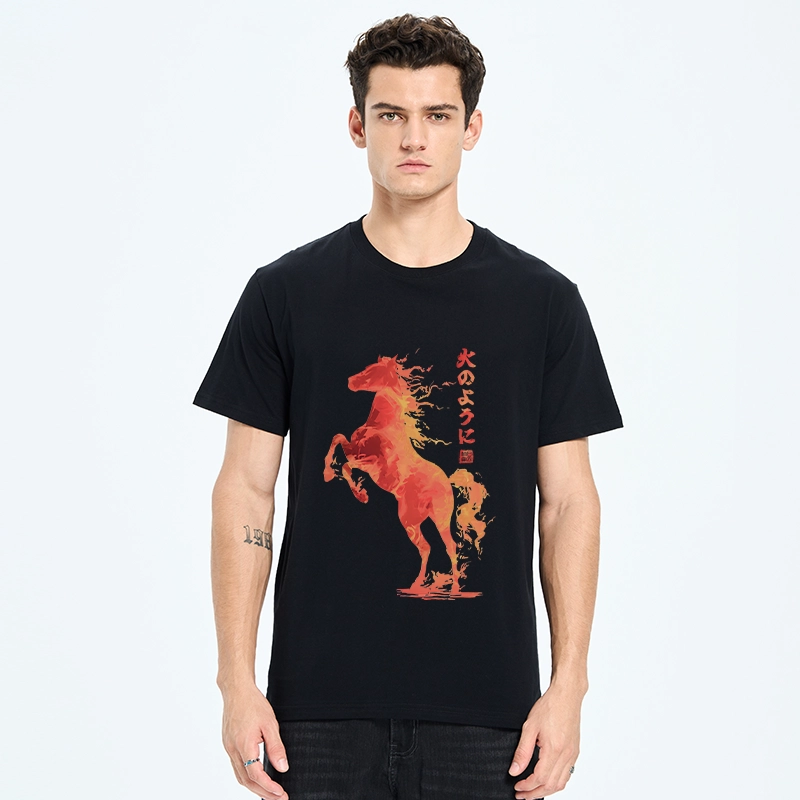 Tokyo-Tiger Fire Horse Japanese Art Classic T-Shirt