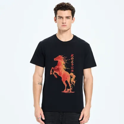Tokyo-Tiger Fire Horse Japanese Art Classic T-Shirt