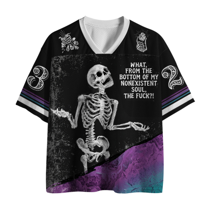 Tokyo-Tiger Soul‑Less Skeleton, Endless Confusion Mesh Jersey