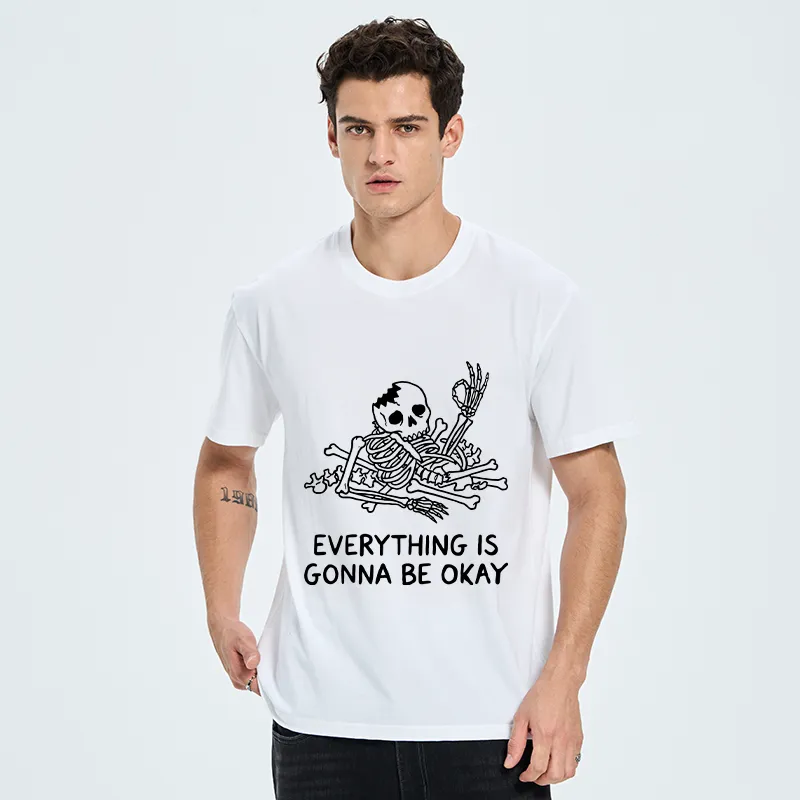 Tokyo-Tiger Funny Skeleton Vibe Classic T-Shirt