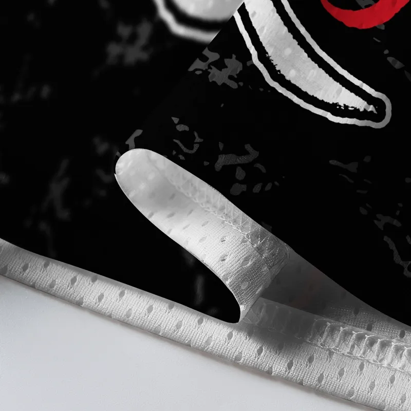 Tokyo-Tiger Chinese Proverbs Mesh Jersey