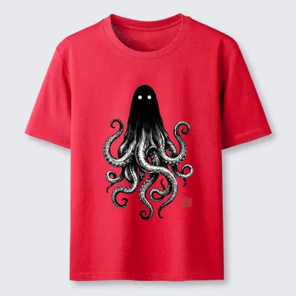 Tokyo-Tiger Spooky Ghost Octopus Classic T-Shirt