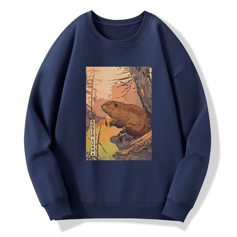 Tokyo-Tiger Beaver By The River Sweatshirt