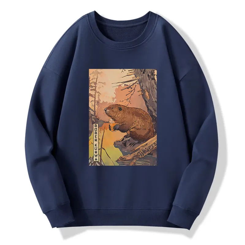 Tokyo-Tiger Beaver By The River Sweatshirt