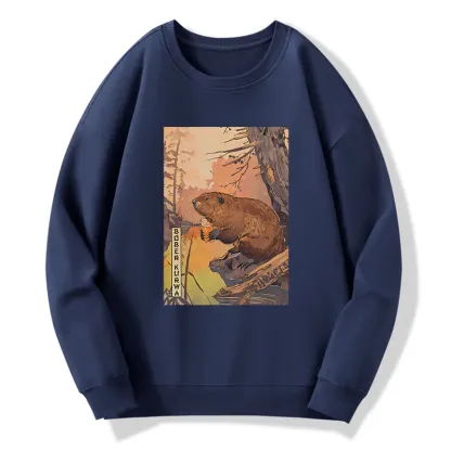 Tokyo-Tiger Beaver By The River Sweatshirt