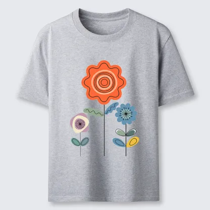 Tokyo-Tiger Retro Floral Art Classic T-Shirt