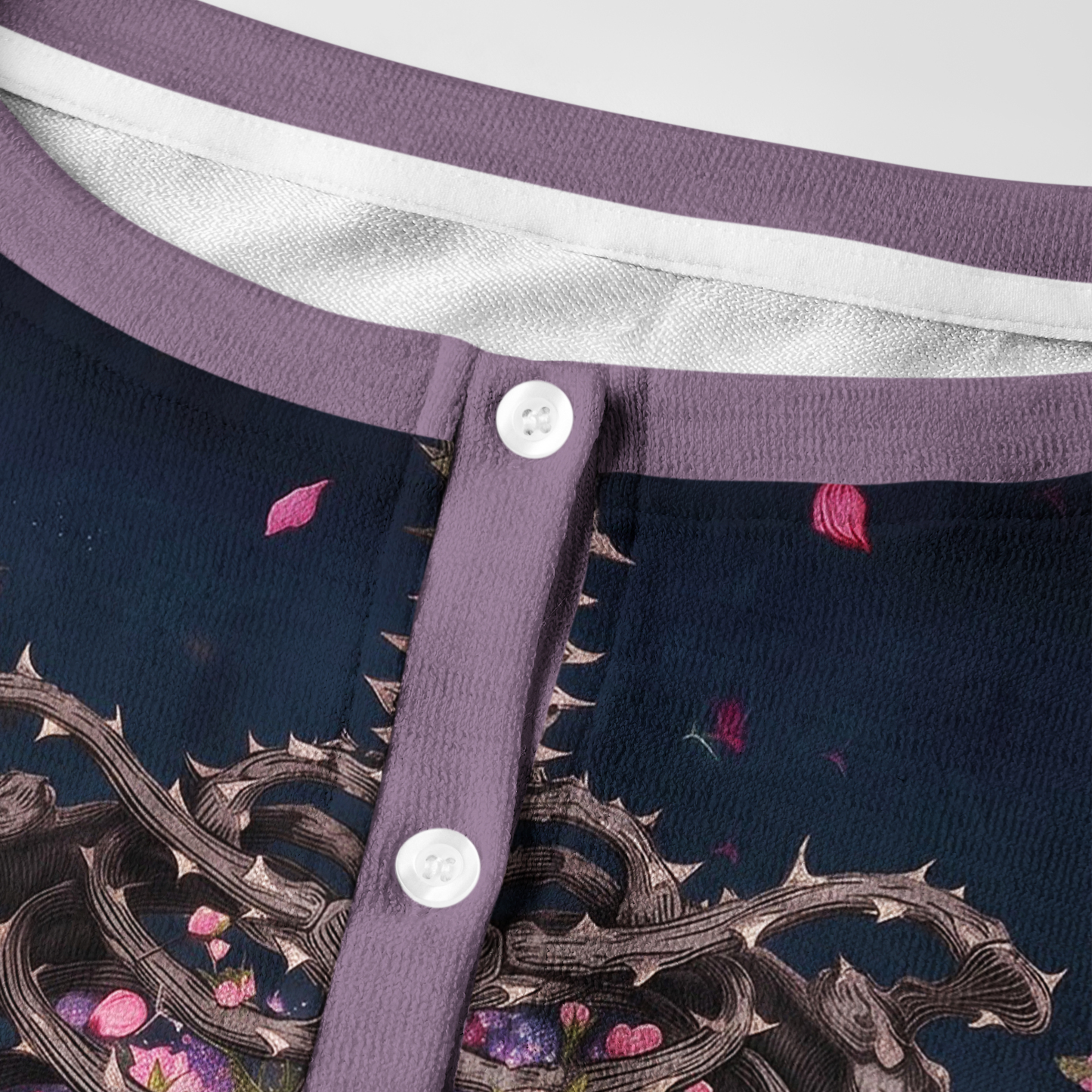 Tokyo-Tiger Skeleton Ribcage Rose Butterfly Women's Lightweight Cardigan