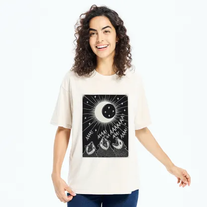 Tokyo-Tiger Howling Opossum Washed T-Shirt