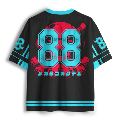 Tokyo-Tiger Cocktail Octopus Mecha Mesh Jersey