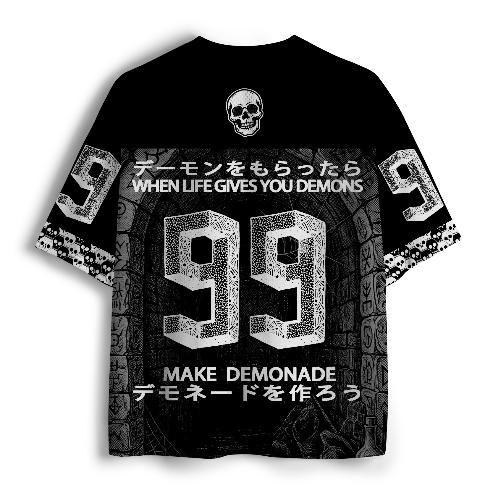 Tokyo-Tiger Funny Skull：Make Demonade Mesh Jersey