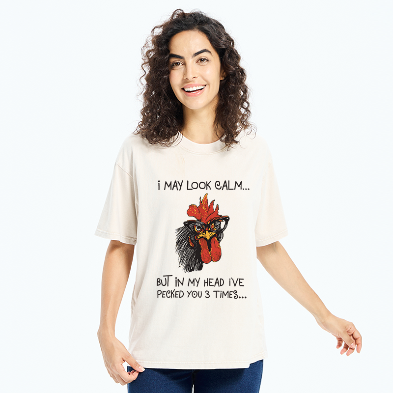 Tokyo-Tiger Inner Rebellion Washed T-Shirt