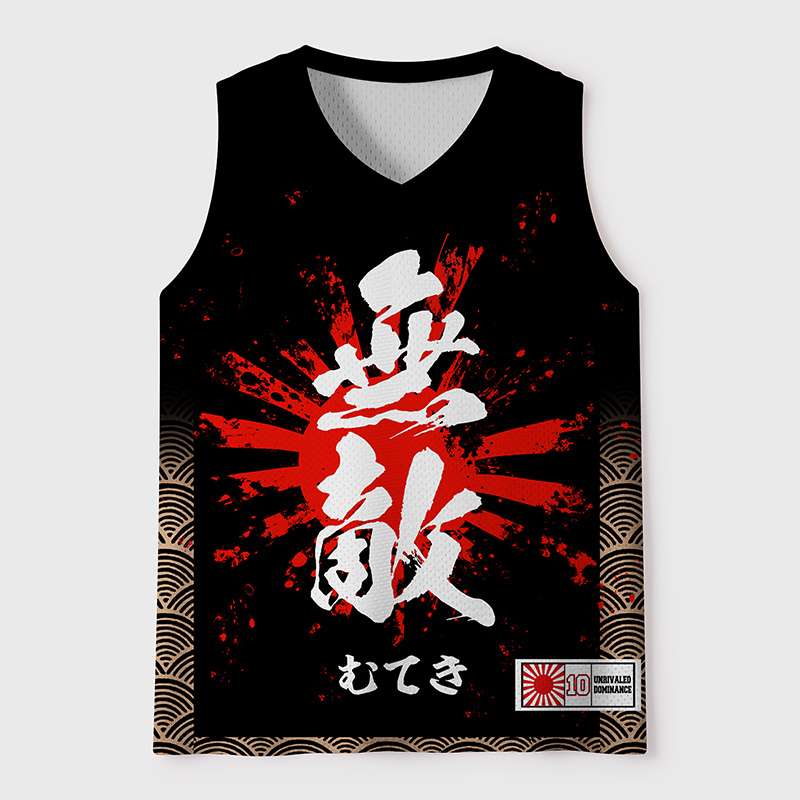 Tokyo-Tiger Legend Mood On Fire Mesh Tank Top