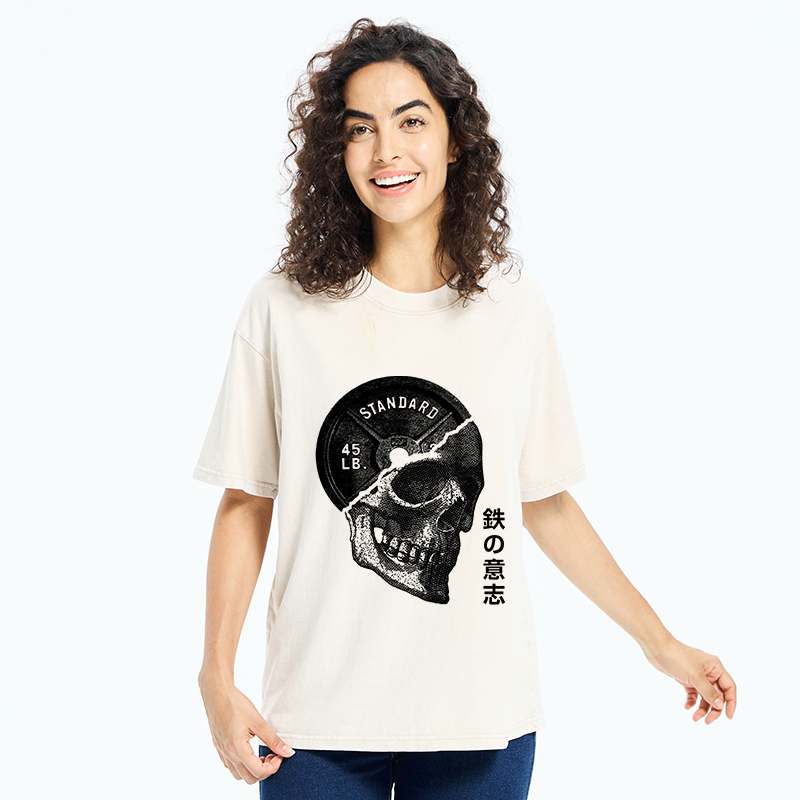 Tokyo-Tiger Iron Will Washed T-Shirt