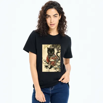 Tokyo-Tiger Traditional Robe Cat Art Classic T-Shirt