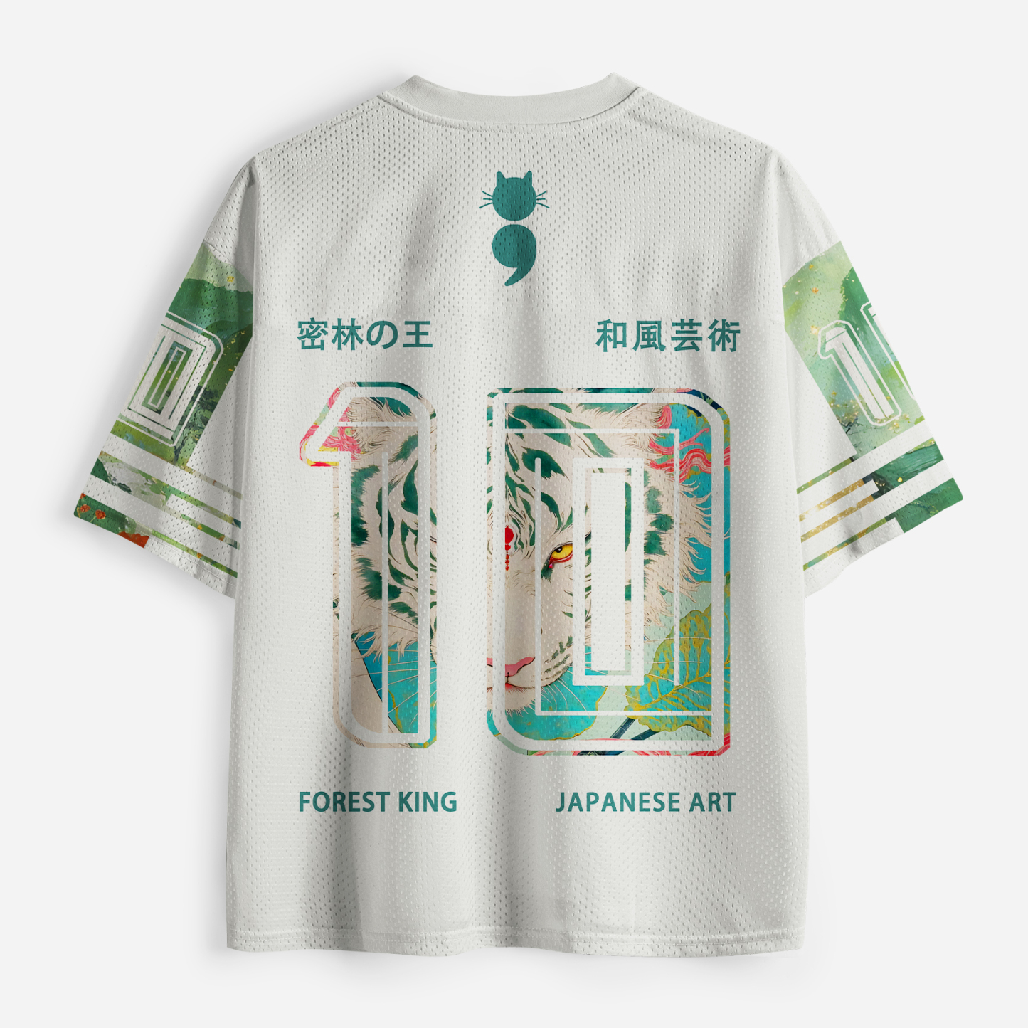 Tokyo-Tiger Guardian Tiger Of The Grove Mesh Jersey