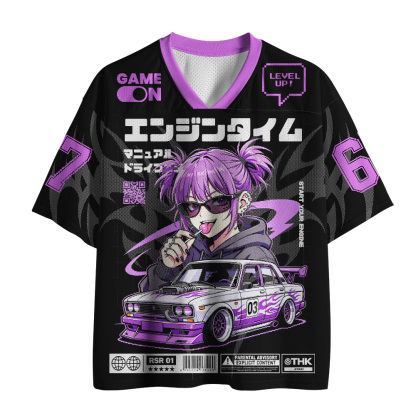 Tokyo-Tiger Engine Time Game Mesh Jersey