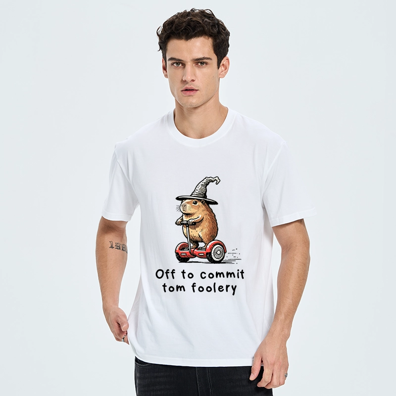 Tokyo-Tiger Cute Magic Capybara Foolish Fun Art Classic T-Shirt