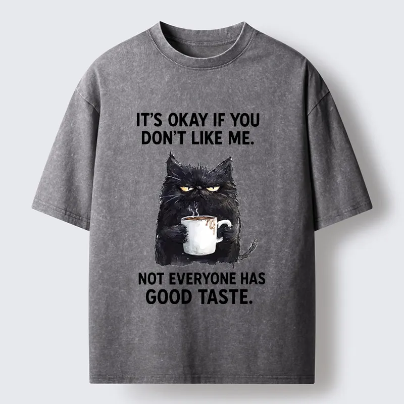 Tokyo‑Tiger Sassy Cat Energy Washed T‑Shirt