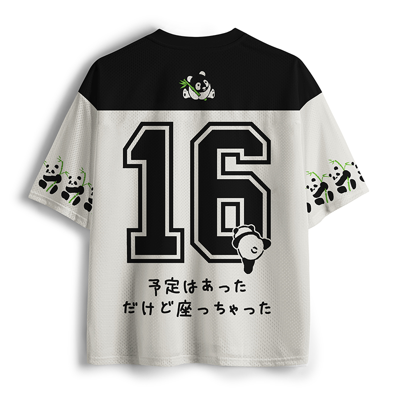 Tokyo-Tiger Maybe Later Panda Mesh Jersey