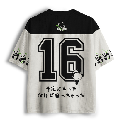 Tokyo-Tiger Maybe Later Panda Mesh Jersey