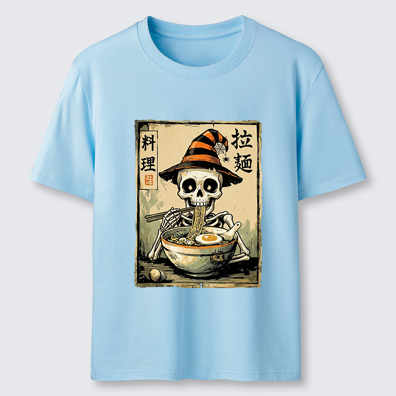 Tokyo-Tiger Funny Skull Ramen Classic T-Shirt