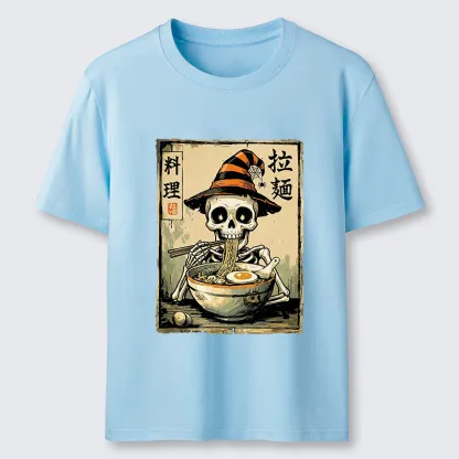 Tokyo-Tiger Funny Skull Ramen Classic T-Shirt