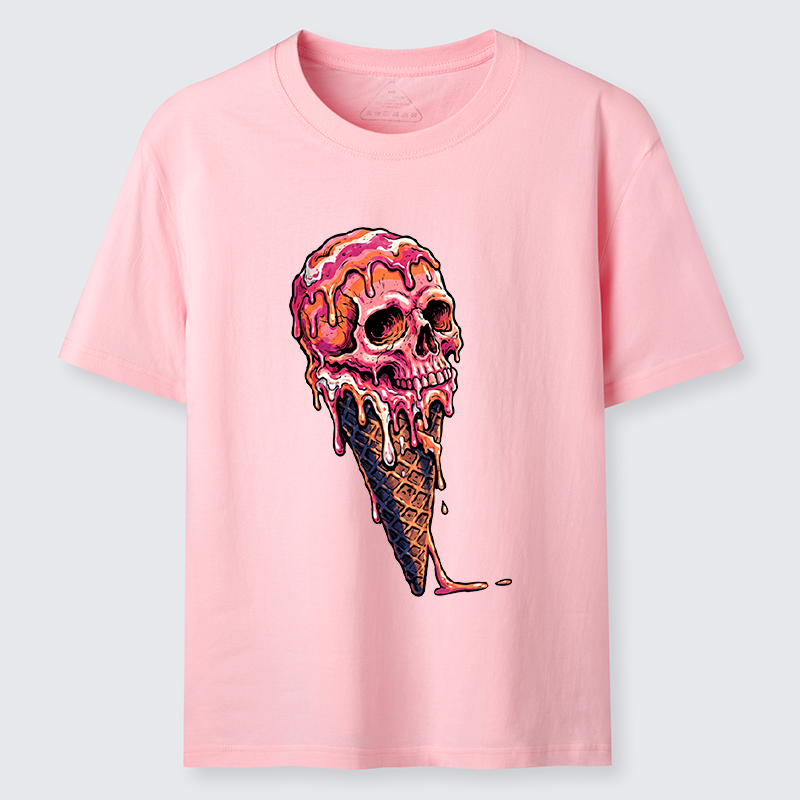 Tokyo-Tiger Skull Ice Cream Art Classic T-Shirt