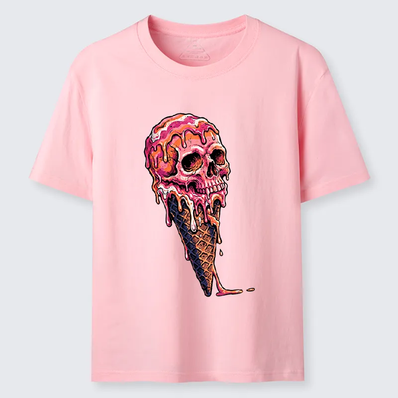 Tokyo-Tiger Skull Ice Cream Art Classic T-Shirt