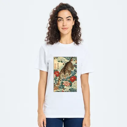 Tokyo-Tiger Retro Wave Tiger Classic T-Shirt